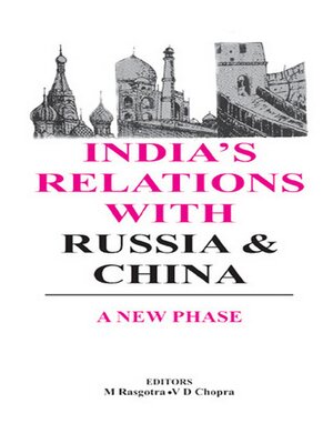 cover image of India's Relations With Russia and China